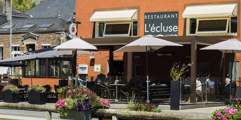 Bar de L'Ecluse à Vertou au bord de Sèvre